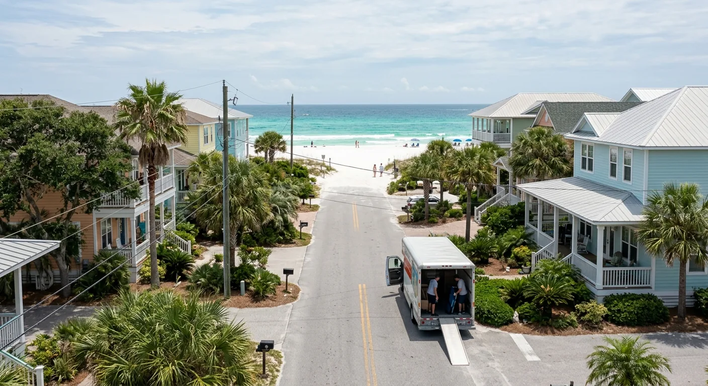 Panhandle neighborhood in Florida