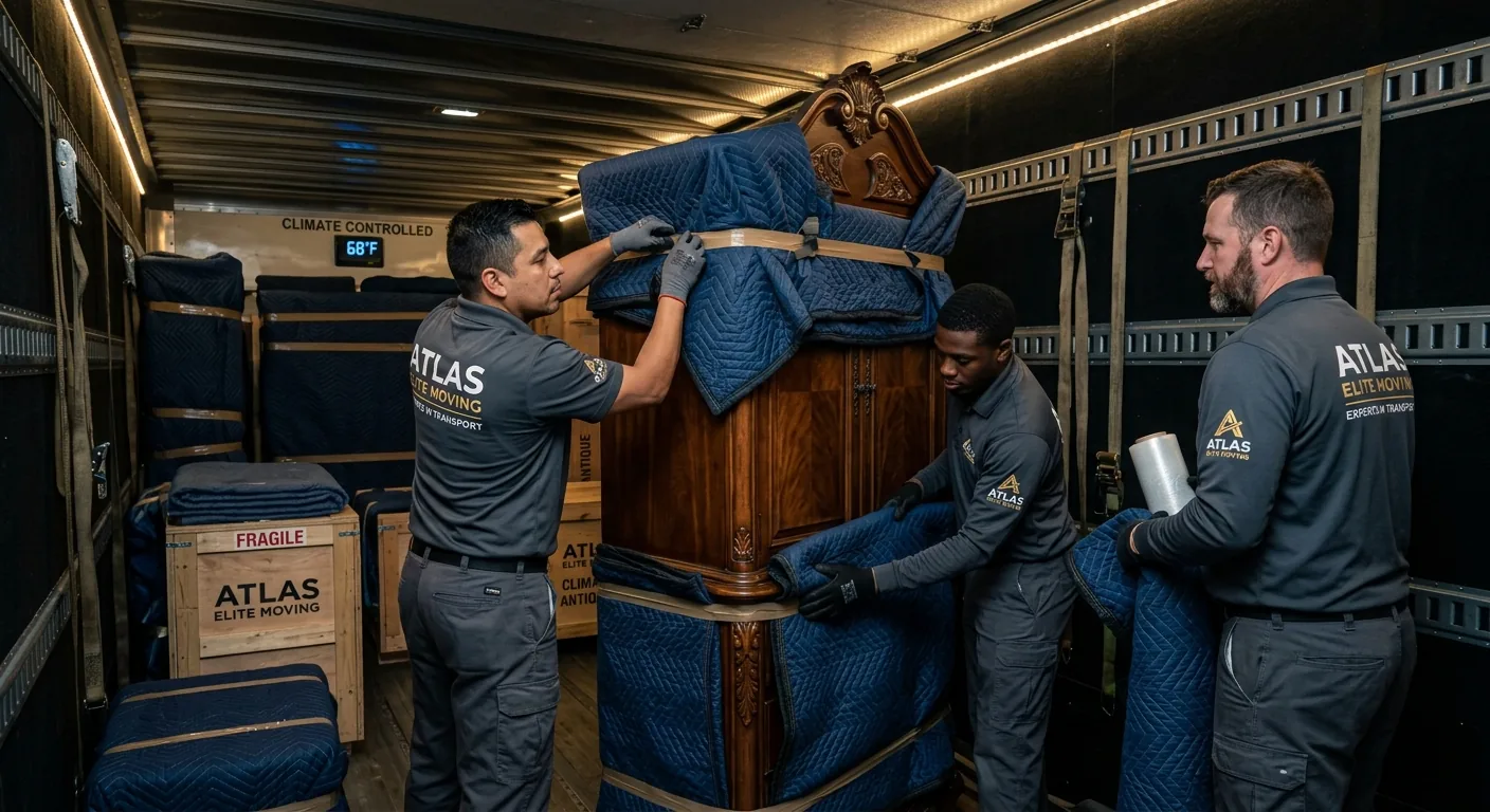 International Van Lines moving crew in action