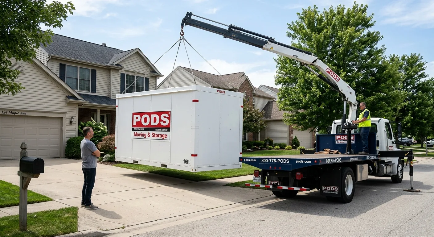 PODS moving crew in action