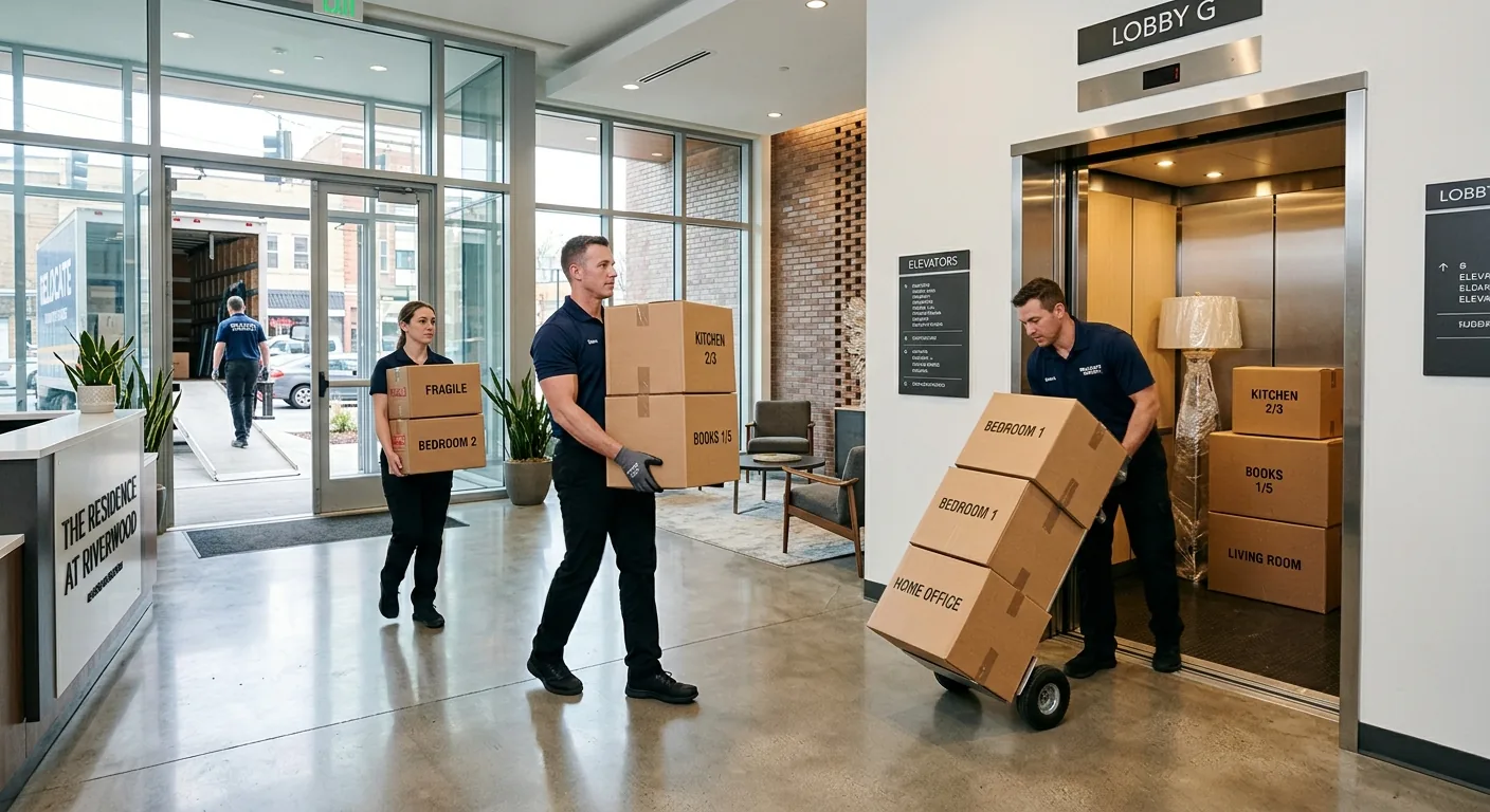 Safeway Moving moving crew in action