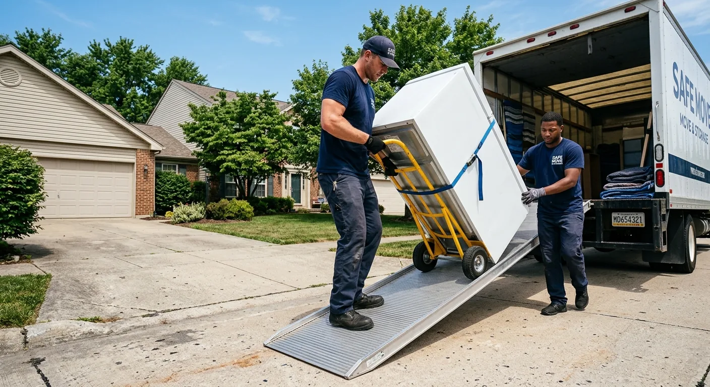 United Van Lines moving crew in action
